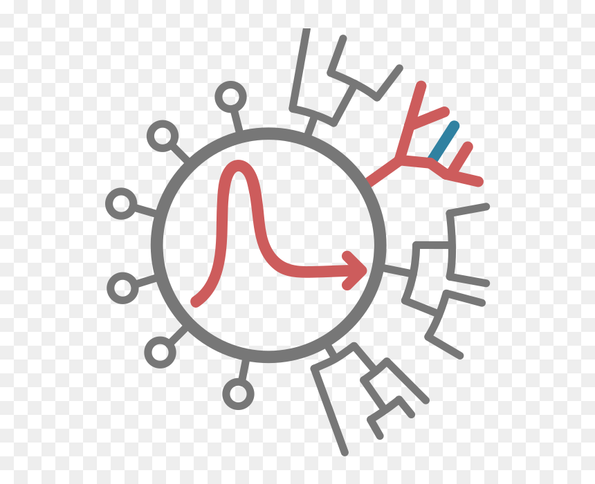 Transparent Hiv Virus Clipart - Falkirk Wheel, HD Png Download - sun clipart black and white png