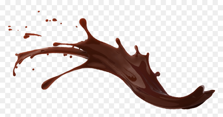Melted Chocolate Png, Transparent Png - liquid splash png