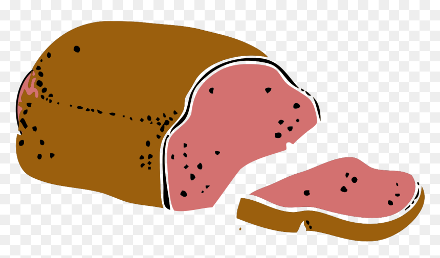 Transparent Roast Beef Png - Meatloaf Clipart, Png Download - meatloaf png