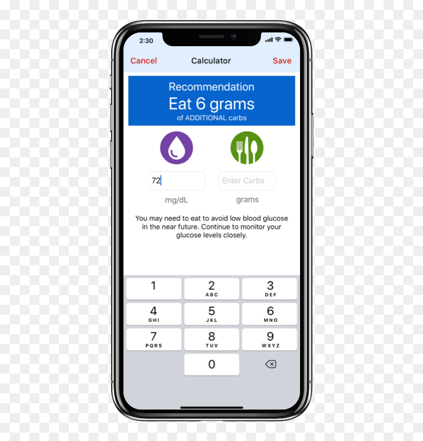 Calculatoreat6grams - If I Forgot My Shopee Password, HD Png Download - glucose png