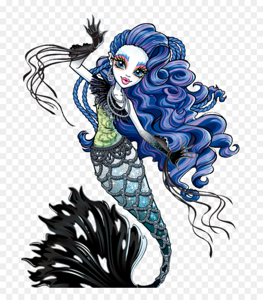 Monster High Sirena Von Boo, HD Png Download - monster high logo png