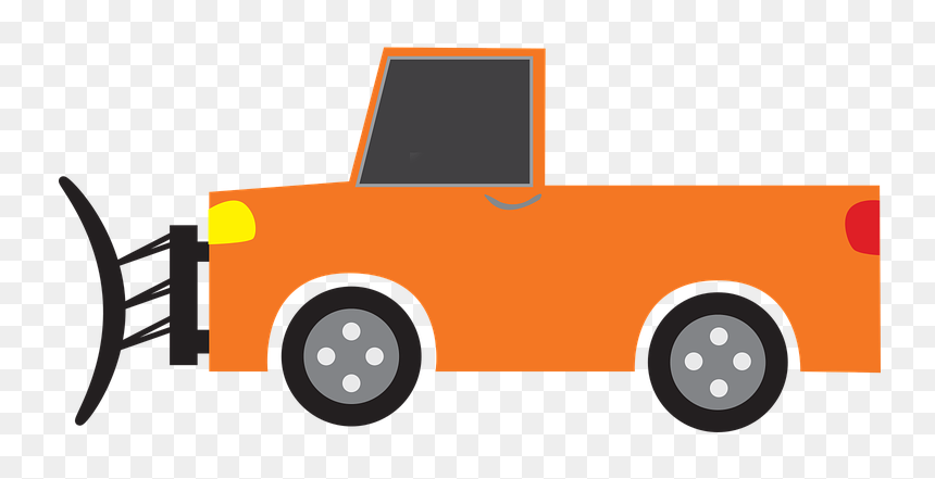 Snow Plow Png - Snow Truck Png, Transparent Png - snow vector png