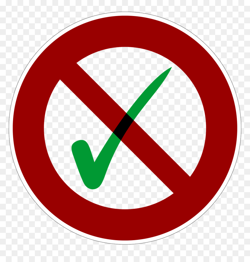 Bullying Sign, HD Png Download - check emoji png