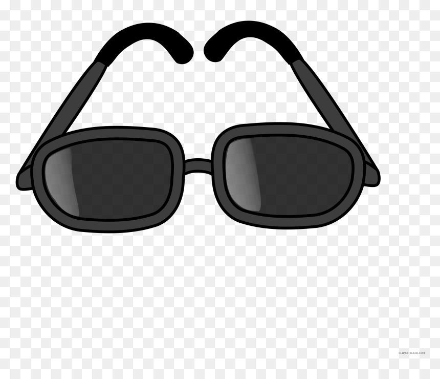 Vector Freeuse Stock Clipartblack Com Tools Free Images - Sunglasses Clipart, HD Png Download - sun clipart black and white png