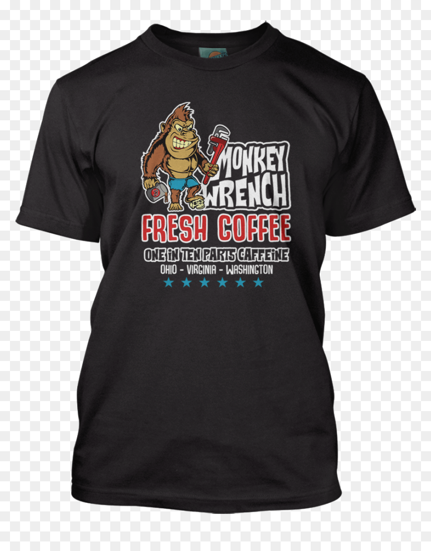 Foo Fighters Inspired Monkey Wrench T-shirt - Design Basketball T Shirt, HD Png Download - monkey wrench png