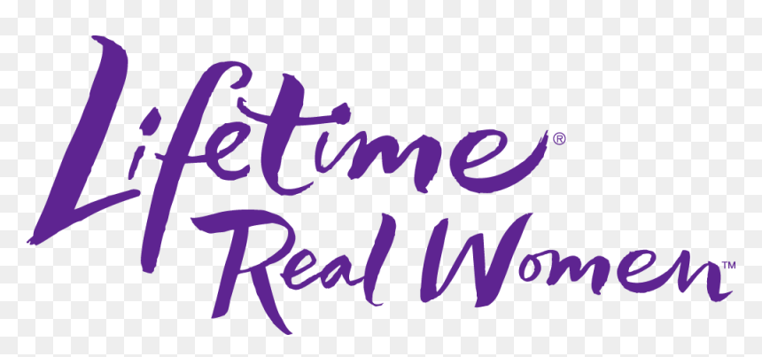 Lifetime Real Women Logo, HD Png Download - lifetime logo png