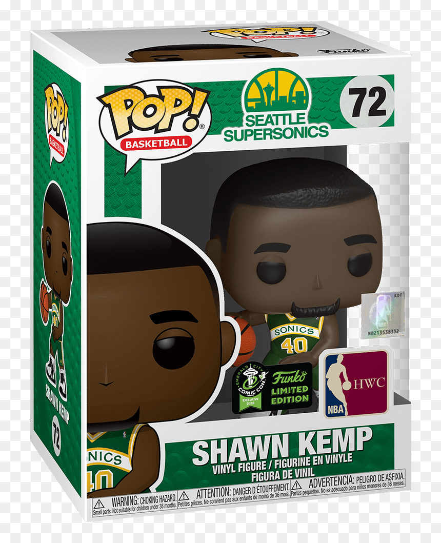 Shawn Kemp Funko Pop, HD Png Download - dr doom png