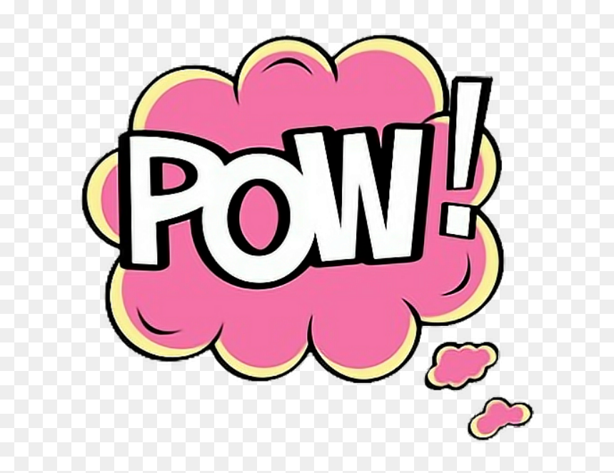 #pow #fumetto #comic, HD Png Download - comic pow png