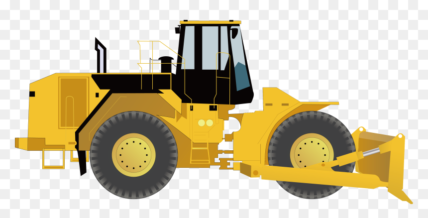 Image Library Stock Bulldozer Clipart Loader - Bulldozer, HD Png Download - bulldozer png