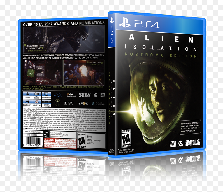 Multimedia Software, HD Png Download - alien isolation png