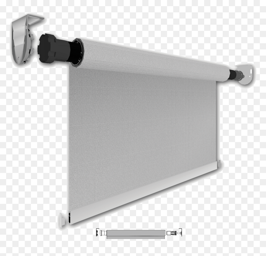 Somfy Roller Blinds, HD Png Download - window blinds png
