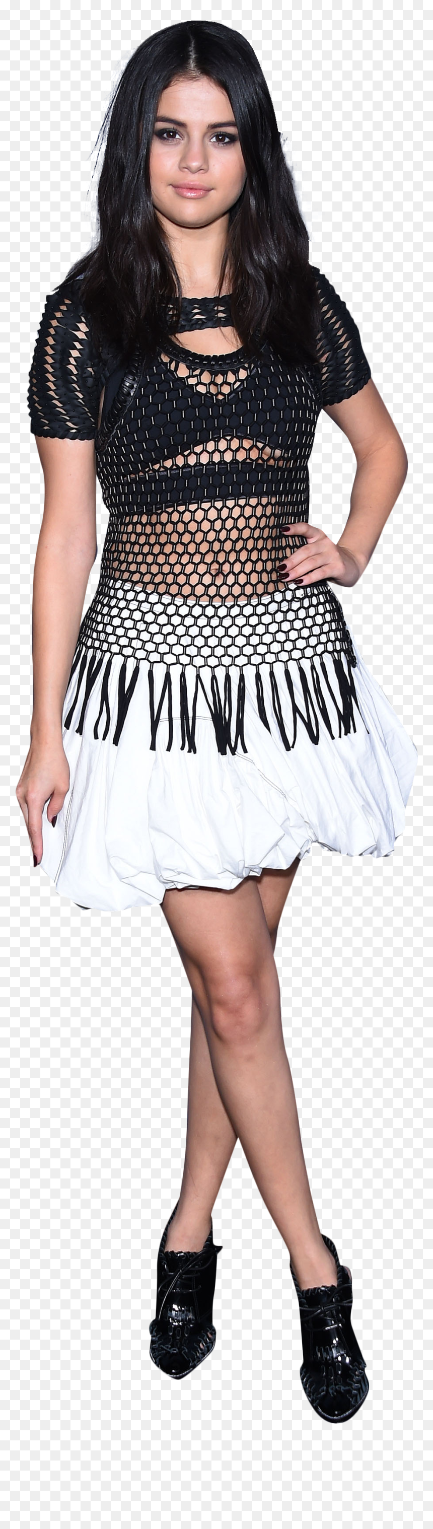 Selena Gomez White Dress, Dress Png - A-line, Transparent Png - white dress png