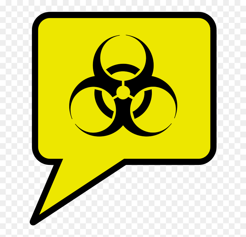 Transparent Biohazard Symbol - Biohazard Symbol Png, Png Download - poison symbol png