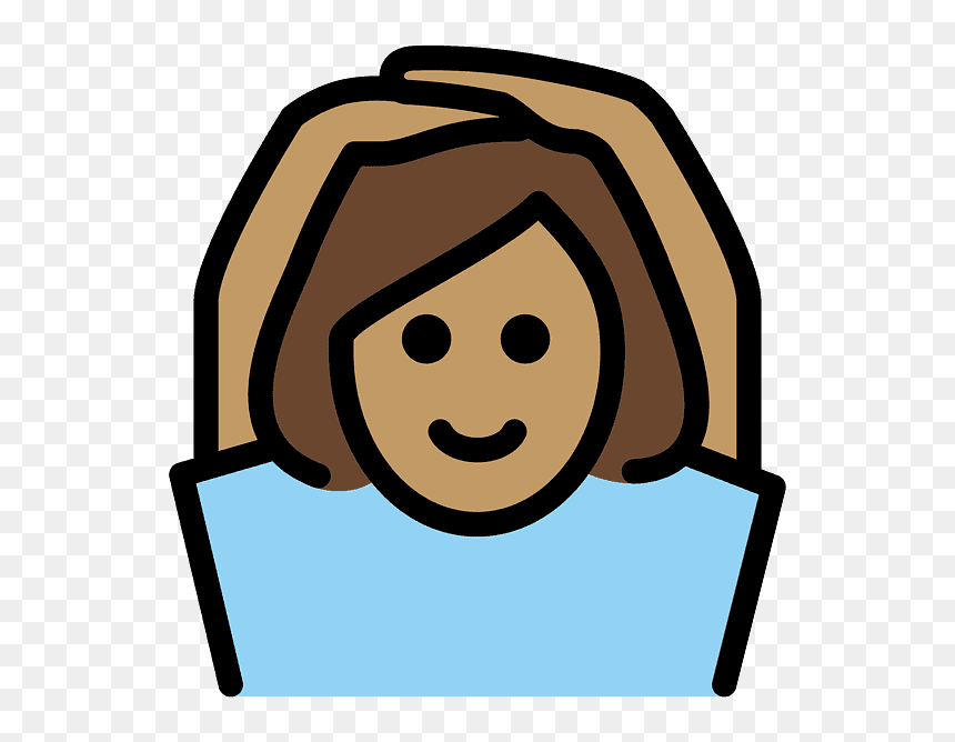 Woman Gesturing Ok Emoji Clipart - Gesture, HD Png Download - ok sign emoji png