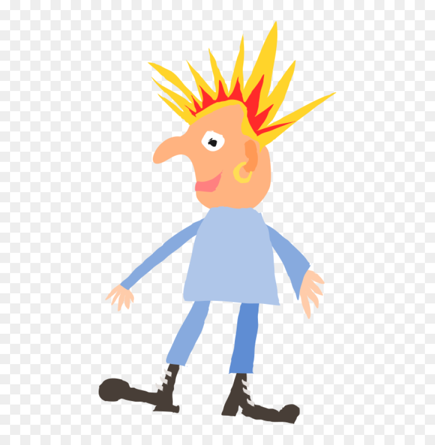 Rough Punk Rocker Png Clip Arts - Punkl Clip Art, Transparent Png - punk png