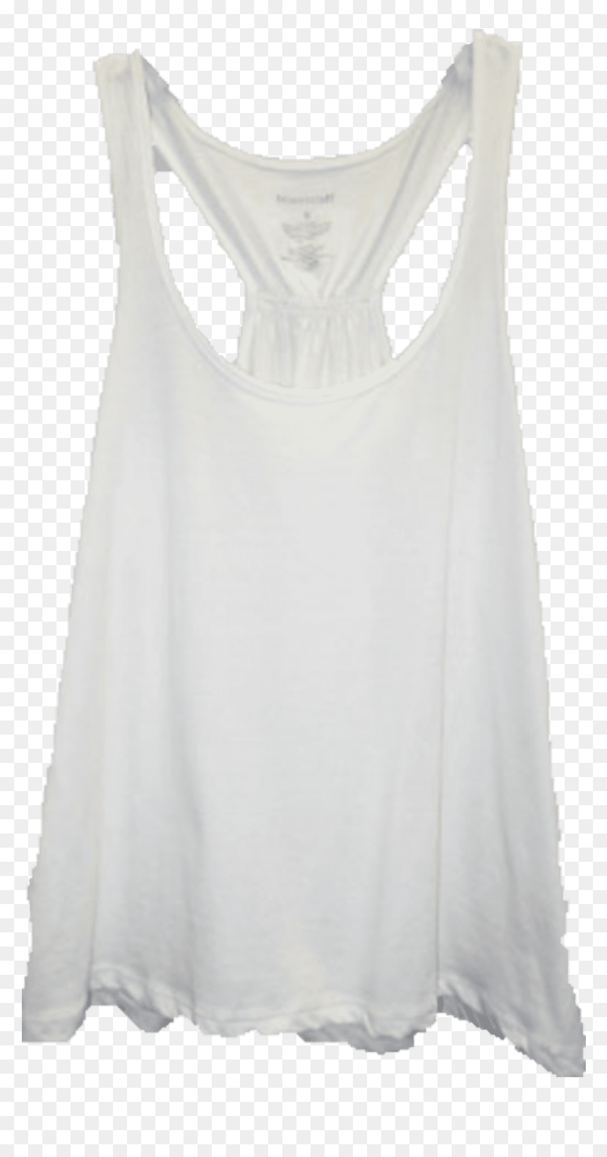 Boxercraft White Flare Tank Top *personalize It - Blouse, HD Png Download - white dress png