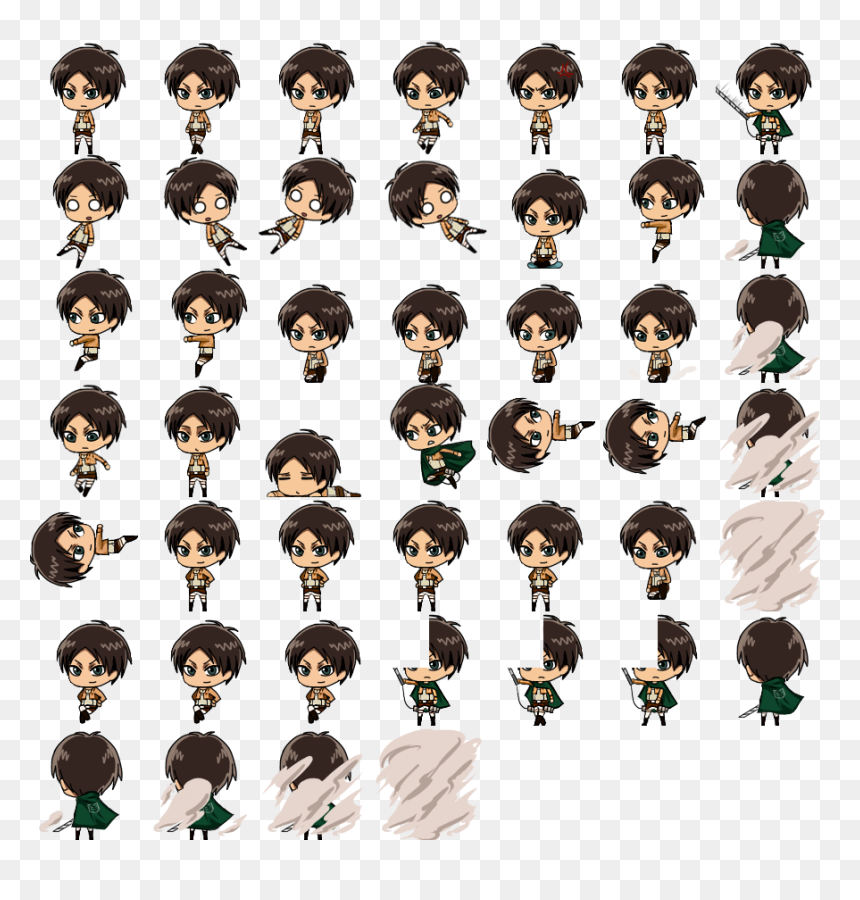 Eren Shimeji, HD Png Download - eren jaeger png