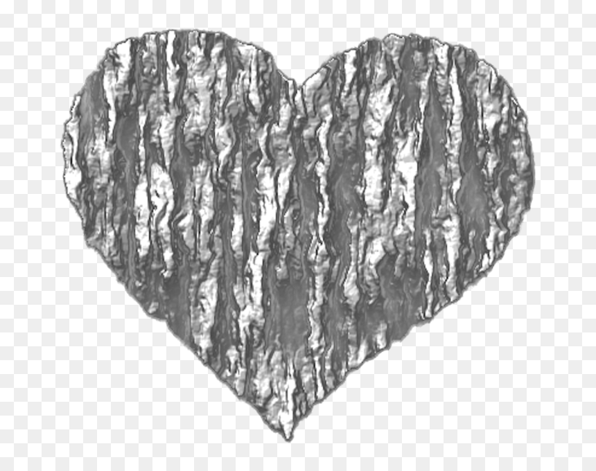 Transparent Silver Heart Png - Sketch, Png Download - silver heart png