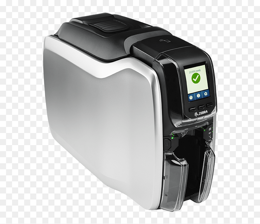 Zc300 Zebra Zc300 Single Sided - Zebra Zc300 Id Card Printer, HD Png Download - id card png