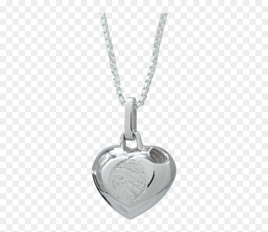 Locket, HD Png Download - silver heart png