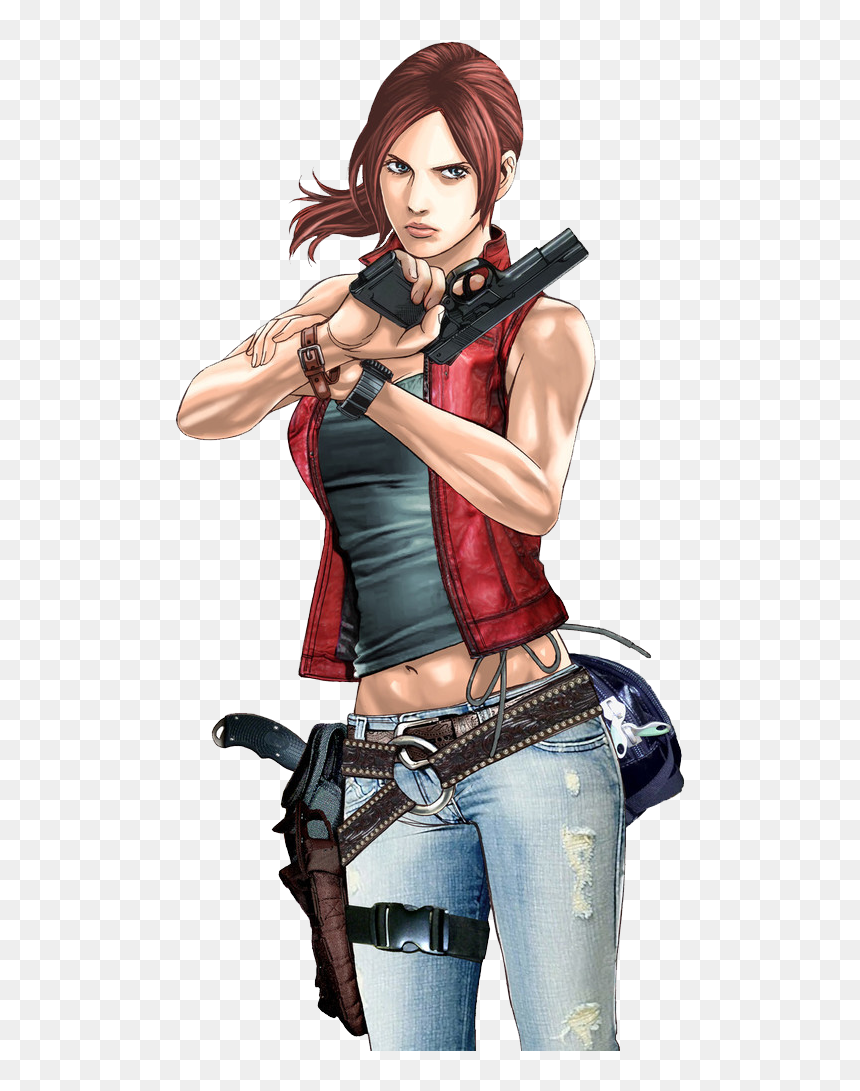 Claire Redfield, HD Png Download - chris redfield png