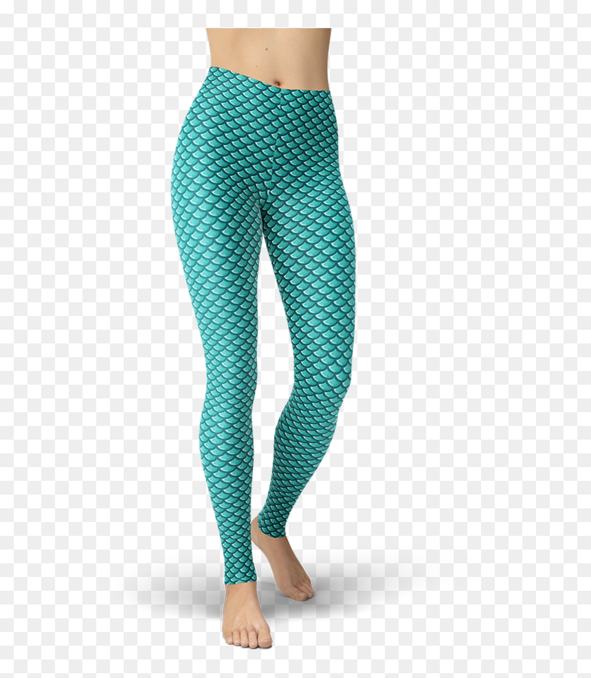 Fish Scales Leggings - Lemon Print Gym Leggings, HD Png Download - fish scales png