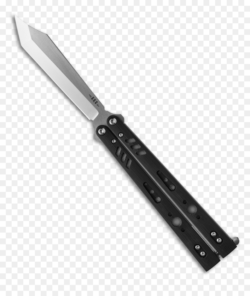 Brs Replicant Butterfly Knife , Png Download - Boker Magnum Practice Butterfly Knife, Transparent Png - butterfly knife png