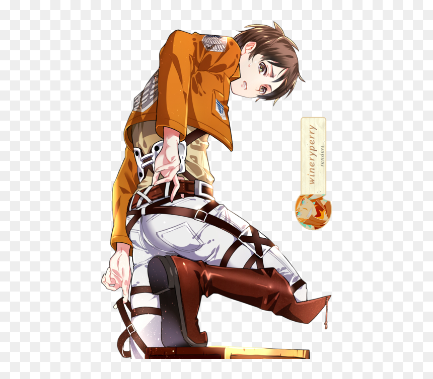 Anime, Snk, And Eren Jaeger Image - Yaoi Attack On Titan Eren, HD Png Download - eren jaeger png