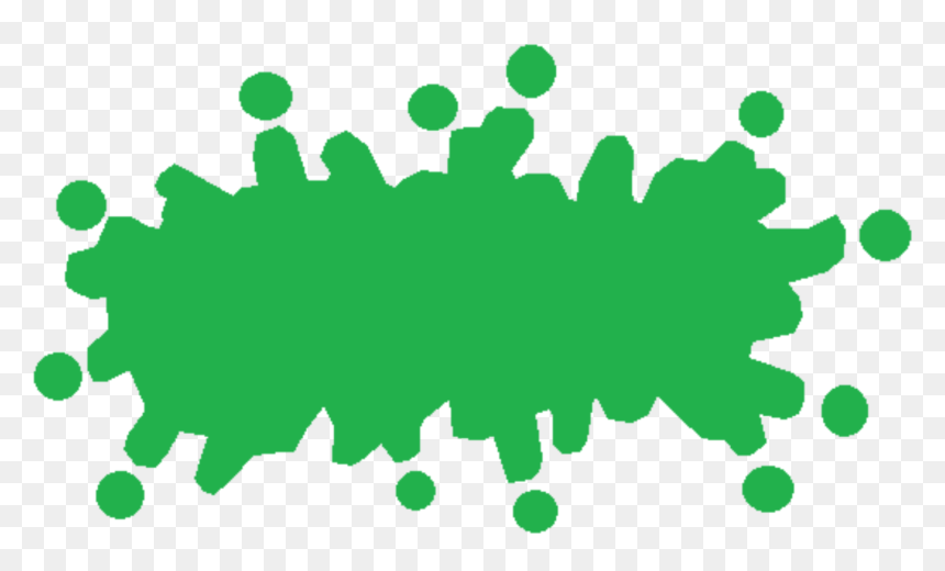 Transparent Pinwheel Clipart - Green Splat Png, Png Download - pinwheel png