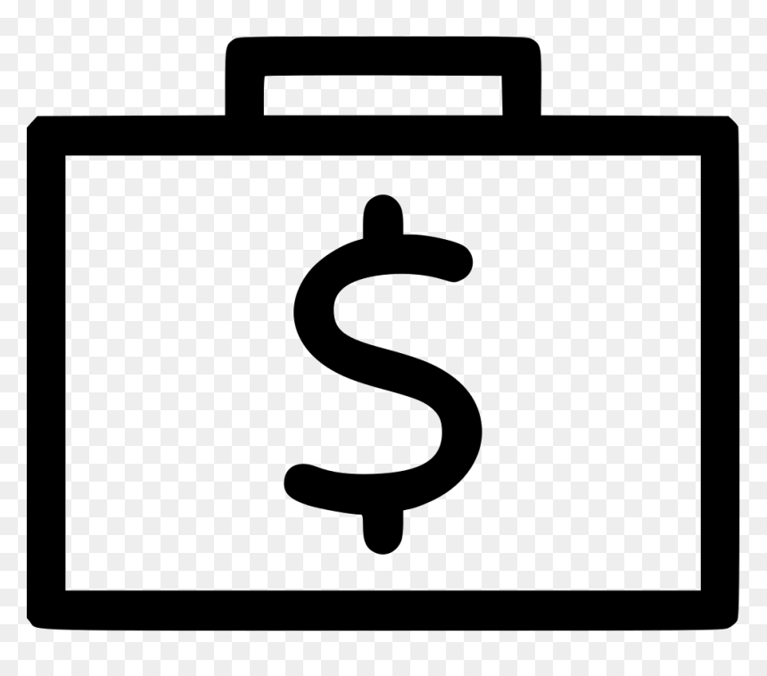 Suitcase Bag Cash Money, HD Png Download - bags of money png