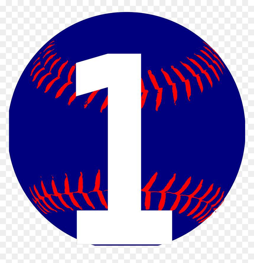 Softball Black Svg, HD Png Download - softball clipart png