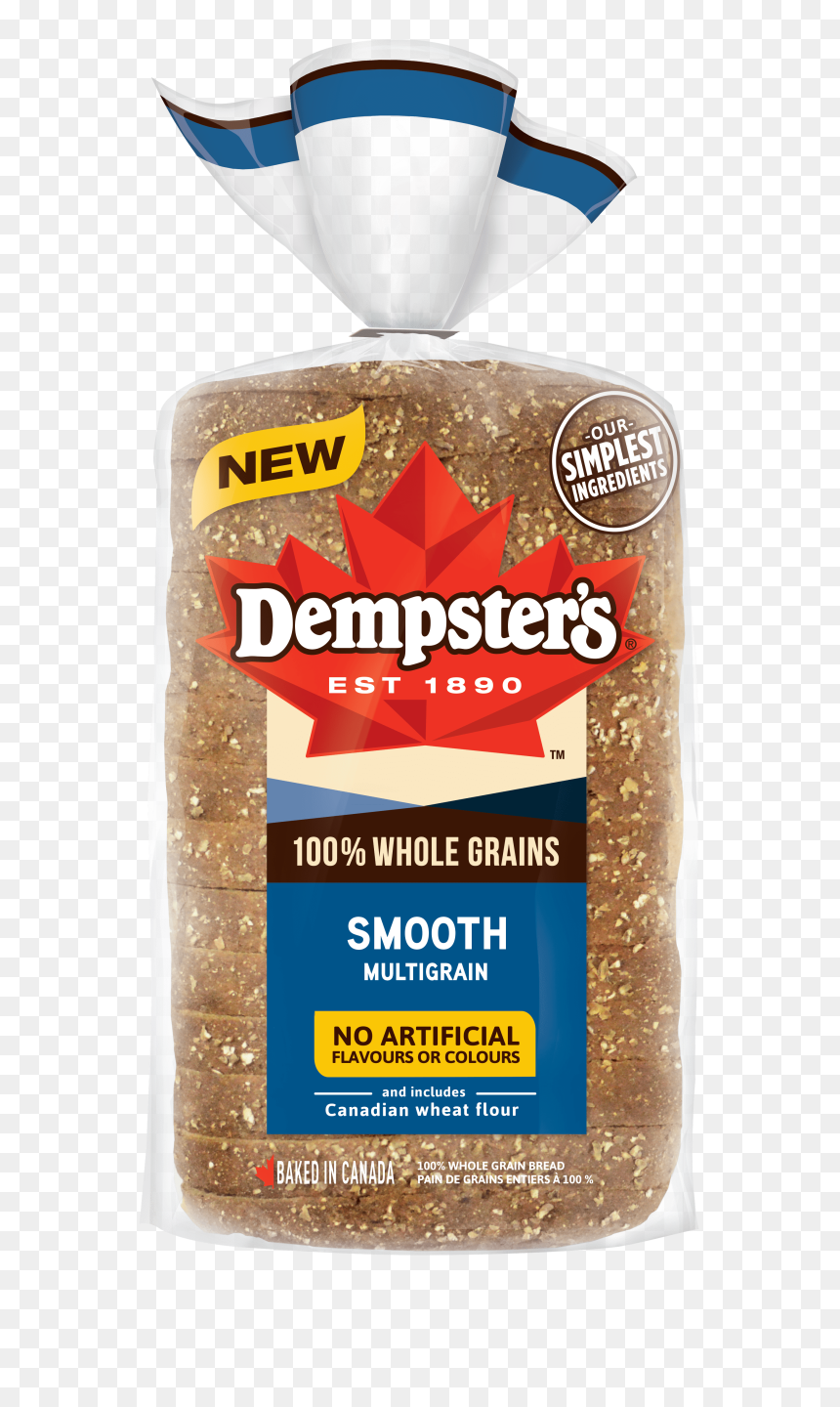 Dempster"s® Whole Grains Smooth Multigrain Bread - Dempster's 12 Grain Bread, HD Png Download - grains png