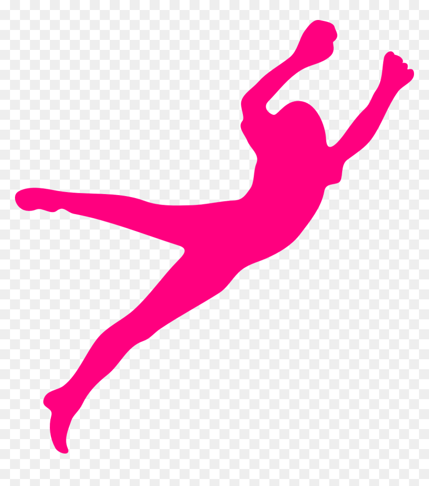 Goalkeeper Silhouette, HD Png Download - jumping silhouette png