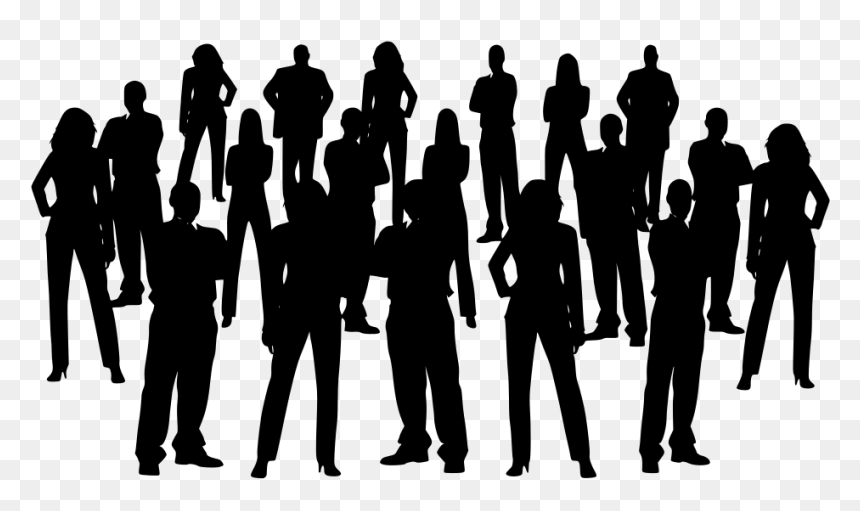 Business Silhouette Png, Transparent Png - man in suit silhouette png