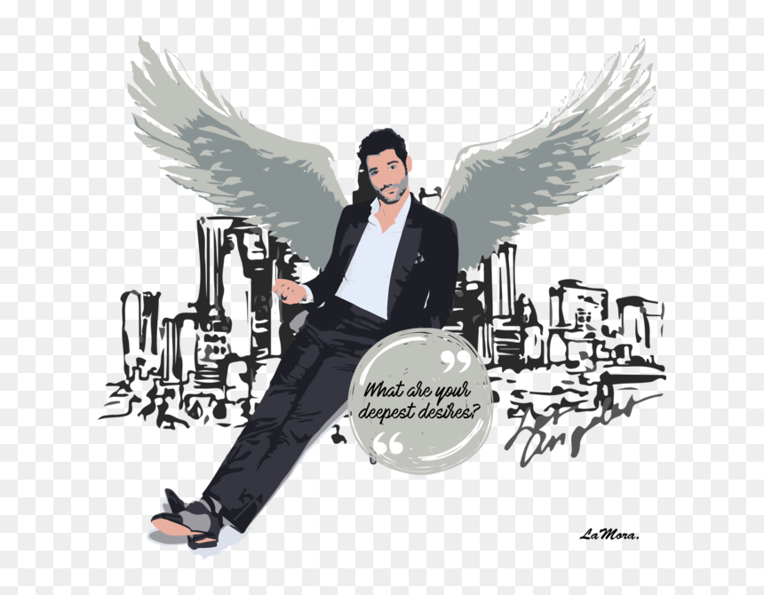 Lucifer Fan Art - Lucifer Stickers, HD Png Download - lucifer png