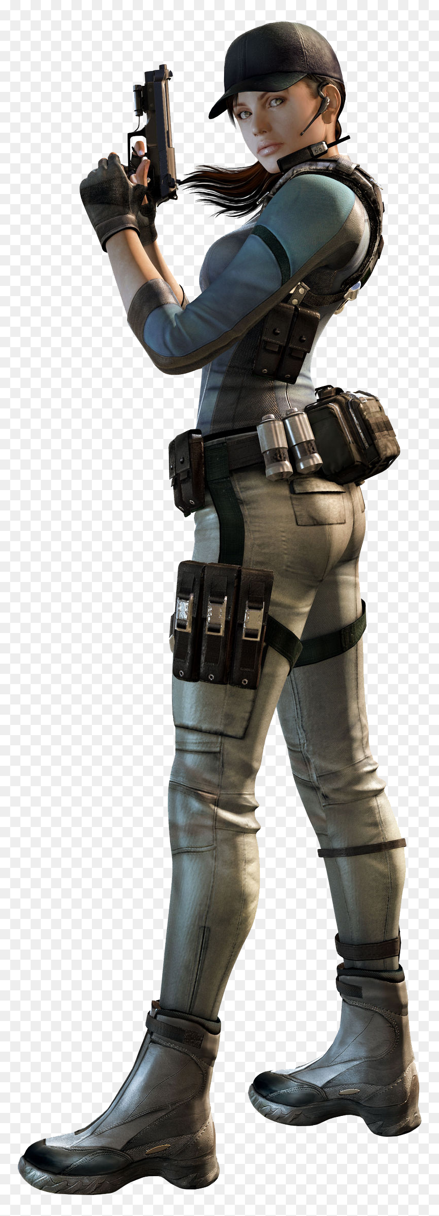 Jill Valentine Mercenaries 3d, HD Png Download - chris redfield png