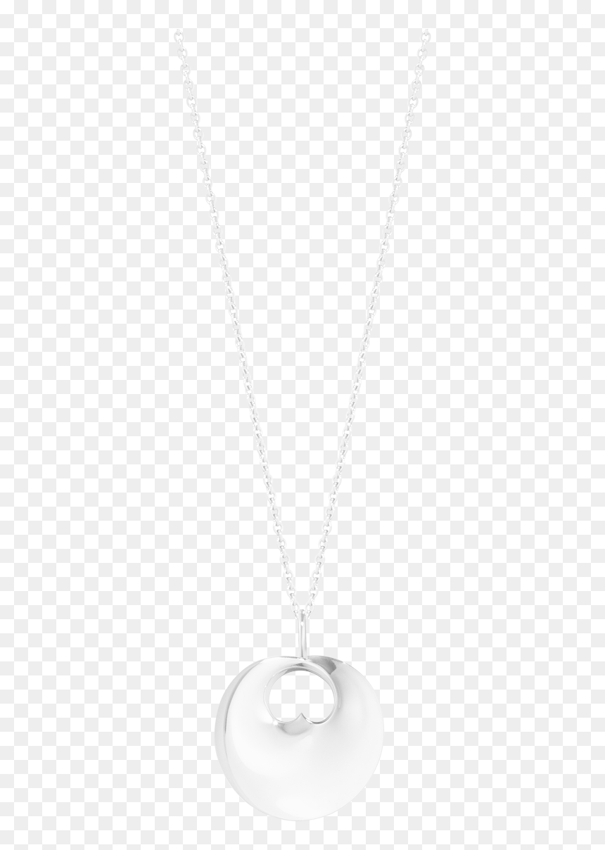 Hidden Heart Pendant - Locket, HD Png Download - silver heart png