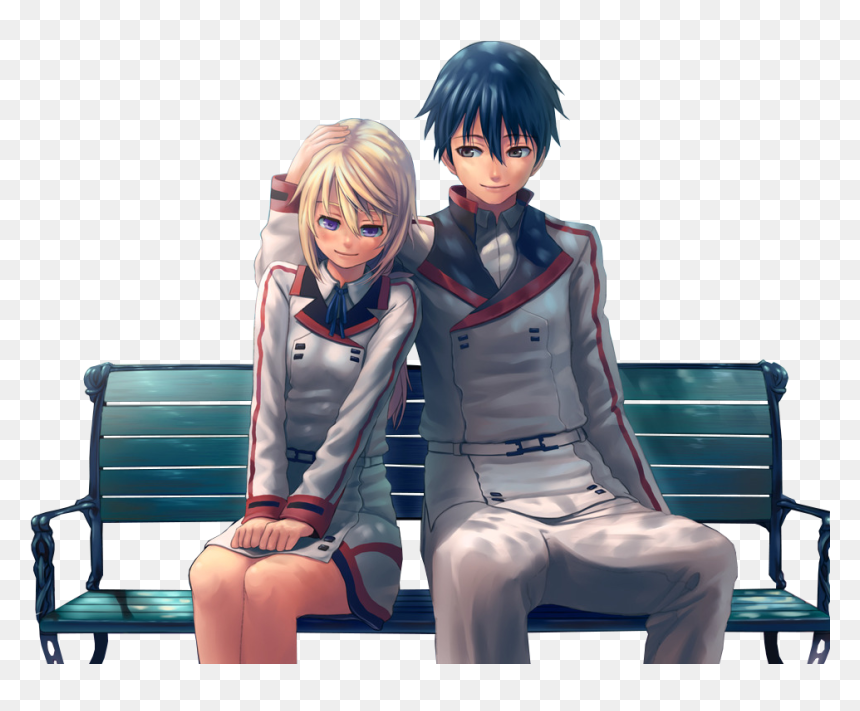 Thumb Image - Infinite Stratos Charlotte X Ichika, HD Png Download - anime couple png