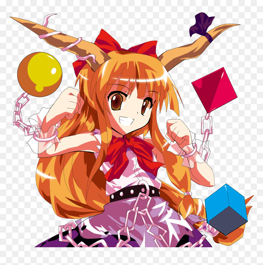 But She"s Seriously Cute - Suika Ibuki Png, Transparent Png - ibuki png