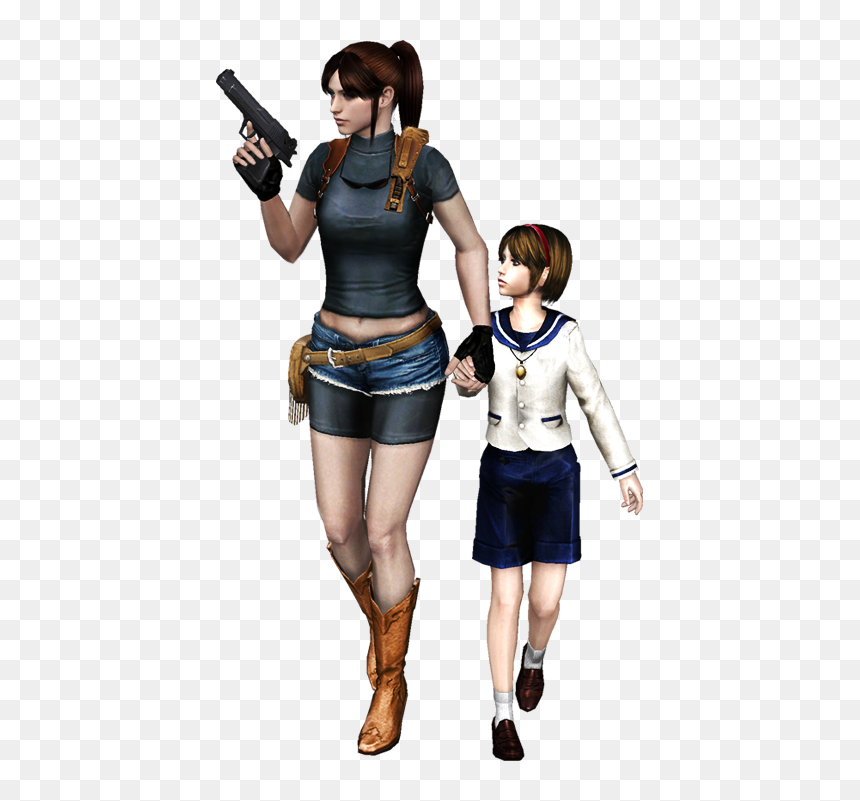 Sherry E Claire Resident Evil 2, HD Png Download - chris redfield png