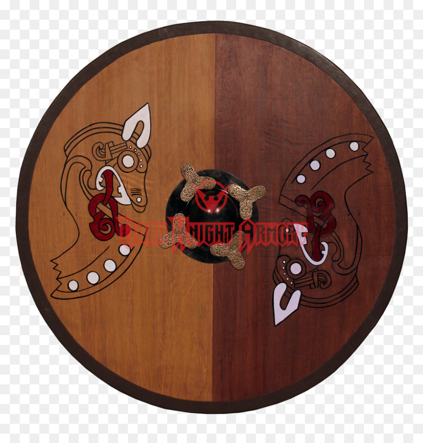 Round Horse Warrior Viking Shield - Shield, HD Png Download - viking shield png