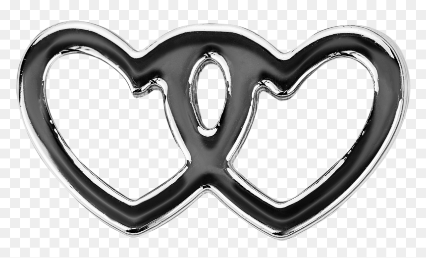 Heart, HD Png Download - silver heart png
