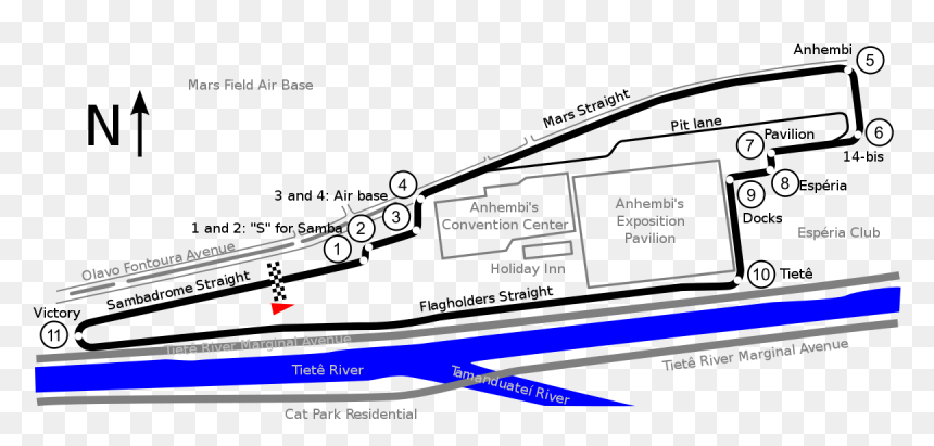 Circuito De Sao Paulo, HD Png Download - sprinkles falling png