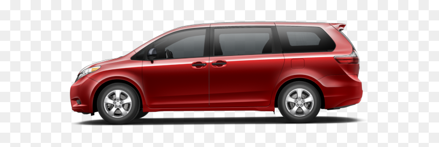 Salsa Red Pearl - Toyota Sienna, HD Png Download - minivan png