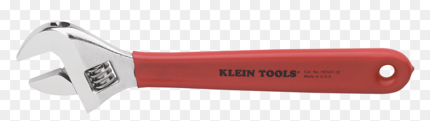 Hd507 10 Klein Tools Adjustable Wrench, HD Png Download - monkey wrench png