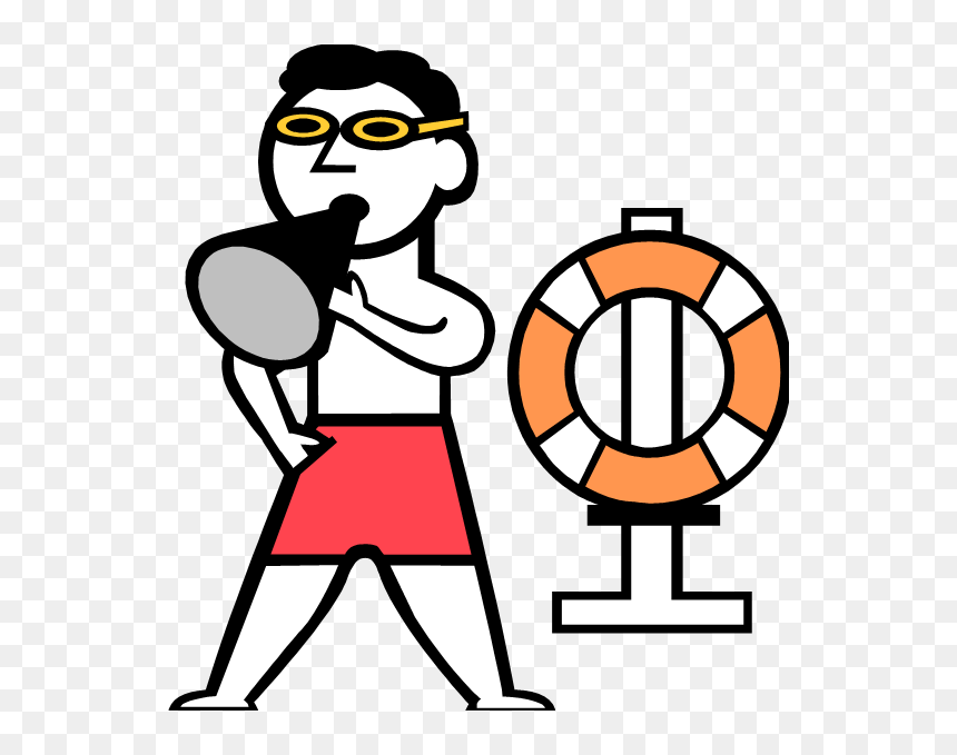Panda Free Images Lifeguardclipart - Lifeguard Clipart, HD Png Download - lifeguard png