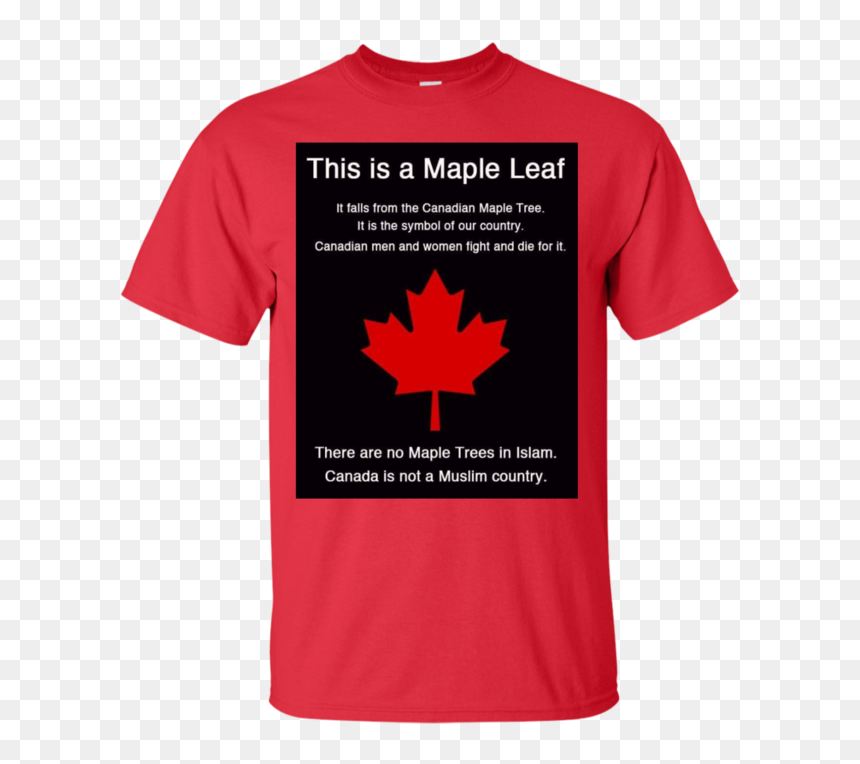 This Is A Maple Leafnot Muslim, HD Png Download - canada maple leaf png