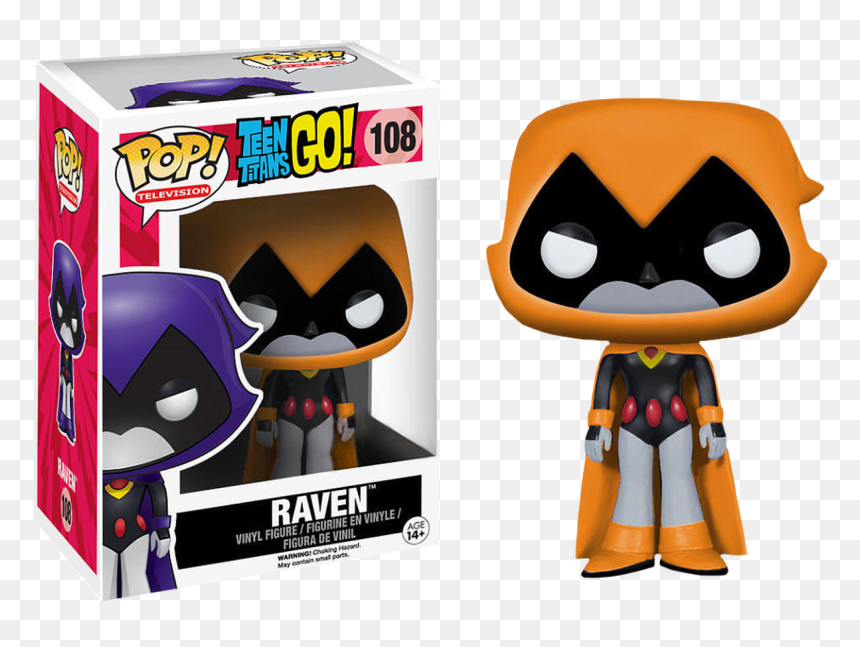 Teen Titans Go - Spider Man Homecoming Funko Pop, HD Png Download - raven teen titans png