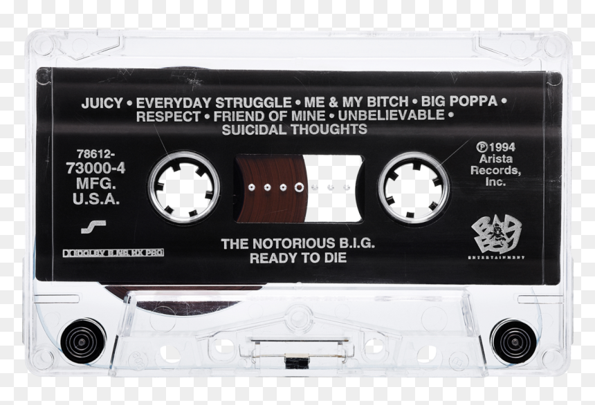 Https - //66 - Media - Tumblr - Ntj9hoq8en1r94h9do2 - Ready To Die Notorious Big Cassetta, HD Png Download - notorious big png