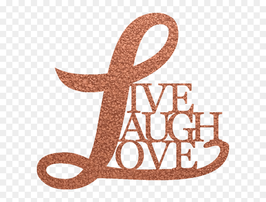 Live Laugh Love Metal Wall Sign - Illustration, HD Png Download - live laugh love png